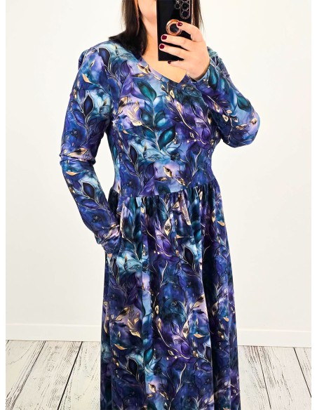 Sukienka PATRYCJA jersey maxi