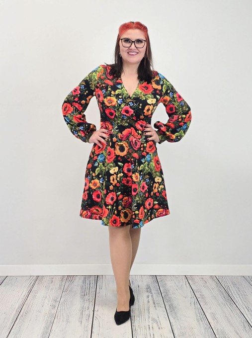 Sukienka VIOLA  jersey kolor mini