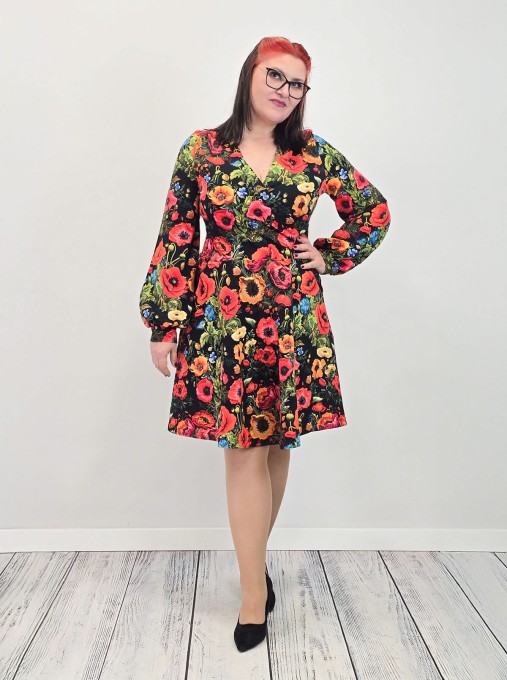 Sukienka VIOLA  jersey kolor mini