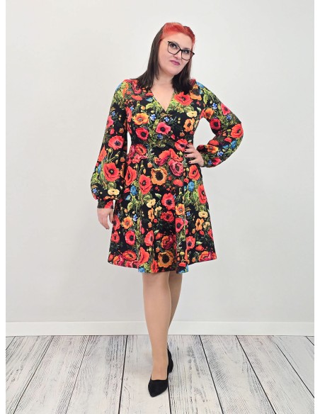 Sukienka VIOLA  jersey kolor mini
