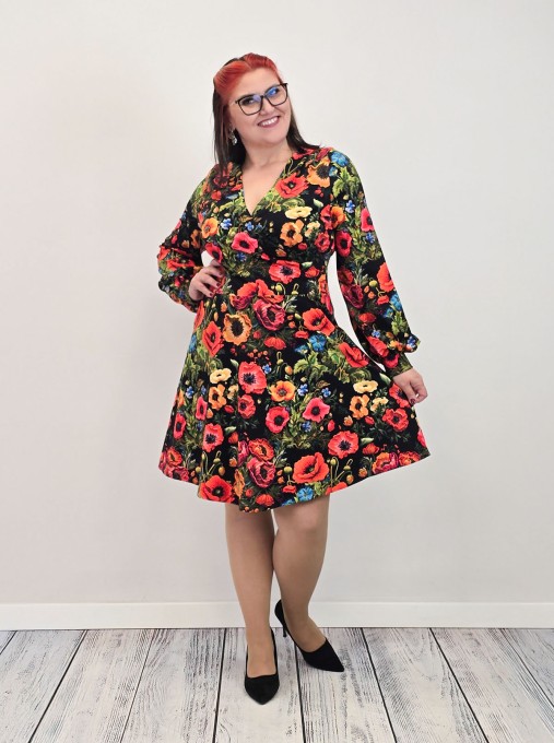 Sukienka VIOLA  jersey kolor mini