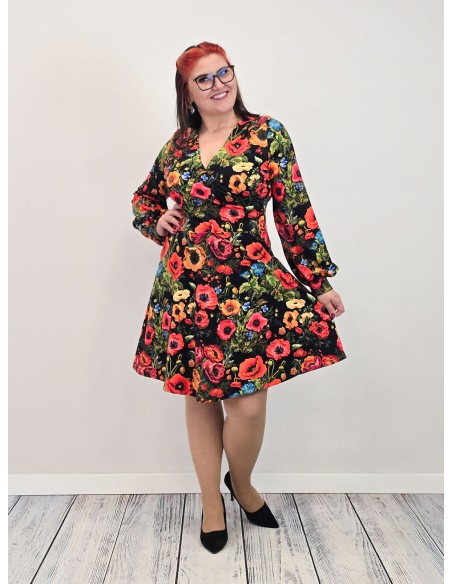 Sukienka VIOLA  jersey kolor mini