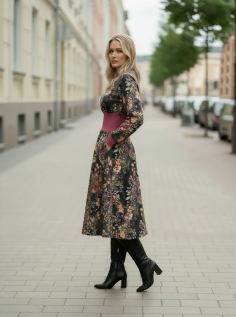 Sukienka GABI Basic midi 2