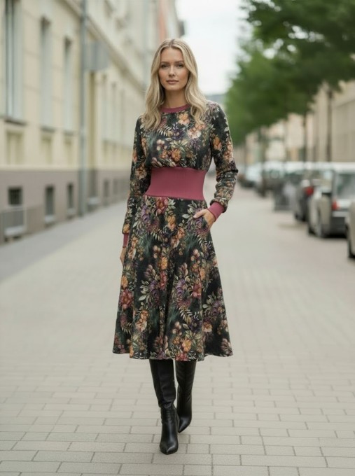 Sukienka GABI Basic midi
