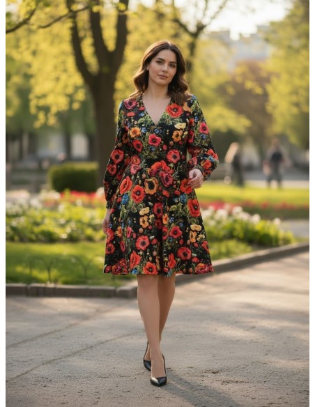 Sukienka VIOLA  jersey kolor mini