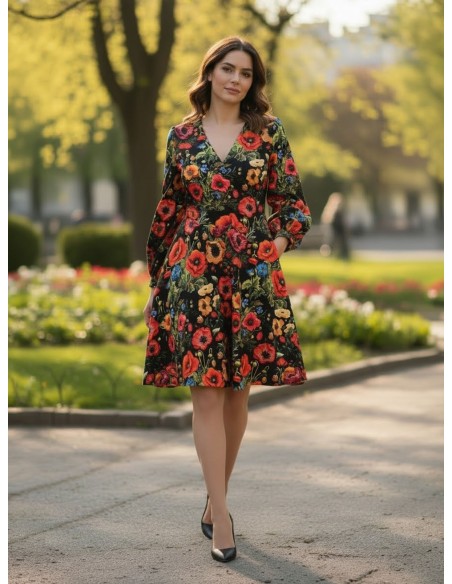 Sukienka VIOLA  jersey kolor mini