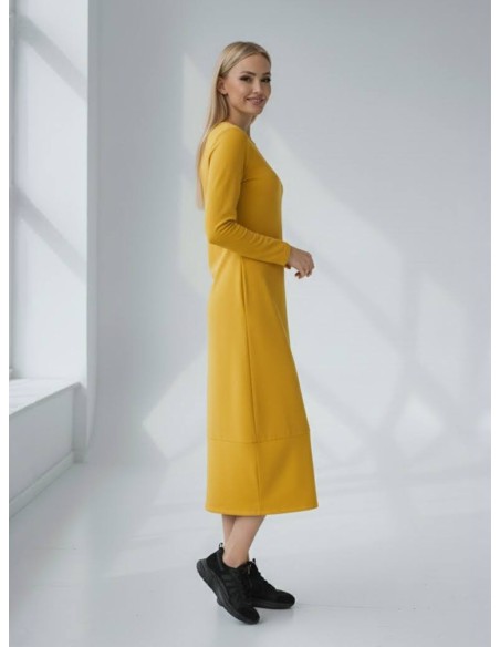 Sukienka HENIA basic jednokolorowa
