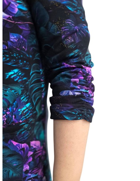 Kardigan KLASYCZNY marszczony rękaw