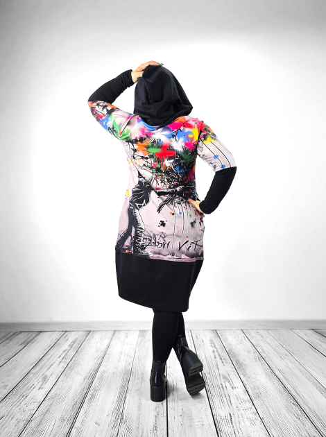 Sukienka HENIA Grafitti - S,L 2