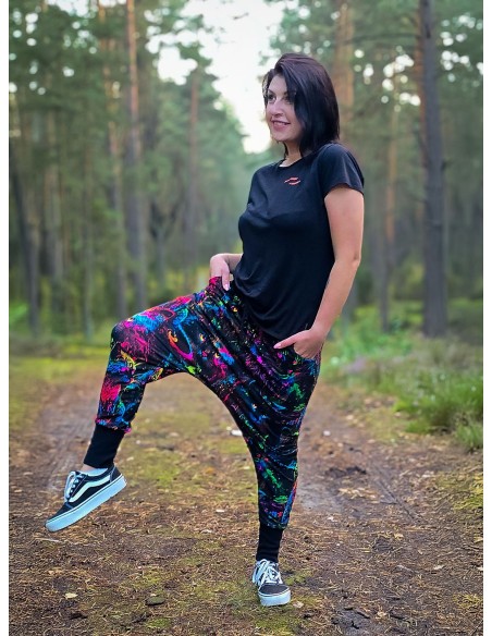 Spodnie BAGGY wzór