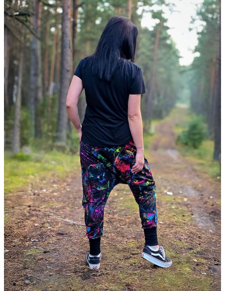 Spodnie BAGGY wzór