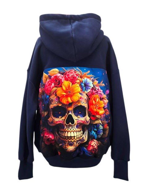 Bluza-kameleon-czaszka-w-kwiatach-1 2