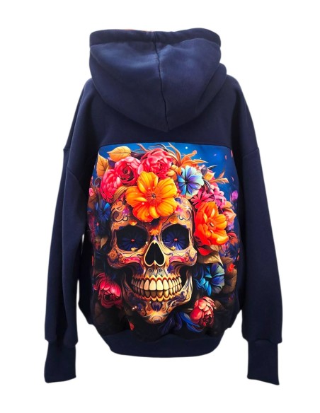 Bluza-kameleon-czaszka-w-kwiatach-1