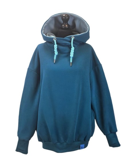 Bluza-Kameleon-kot-w-kapturze