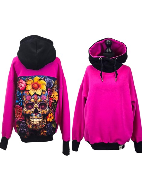 Bluza-kameleon-czaszka-w-kwiatach-2